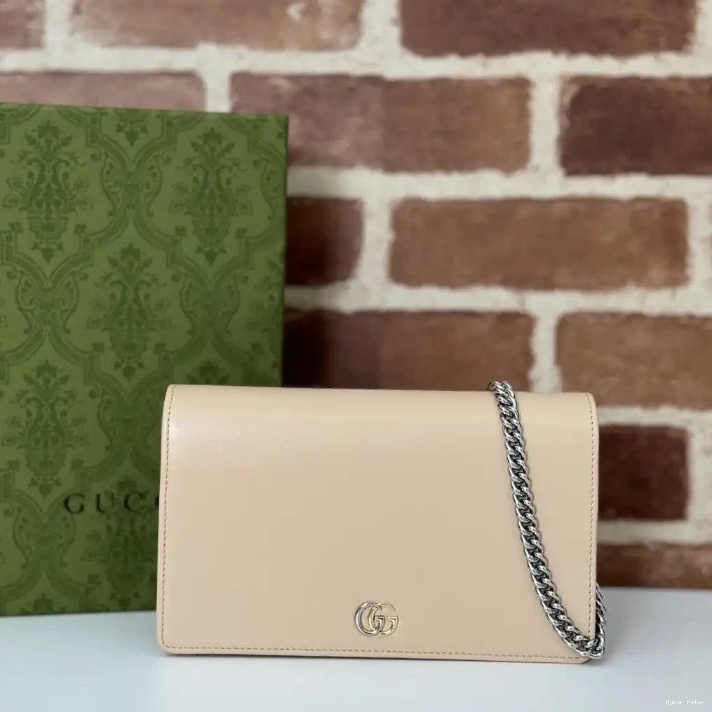 Hyper Peter GUCCI chain wallet-20*12.5*4CM Marmont GG 0527